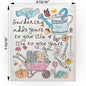 Gardening Adds Years to Your Life Swedish Cloth