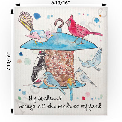 My Birdseed Brings Swedish Cloth