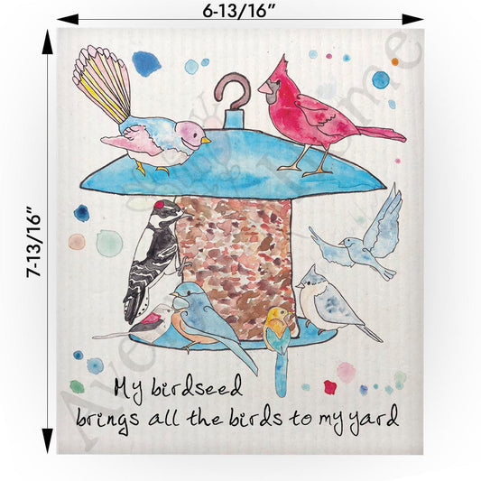 My Birdseed Brings Swedish Cloth