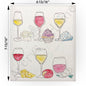 Wine & Cheese Pairing Swedish Cloth