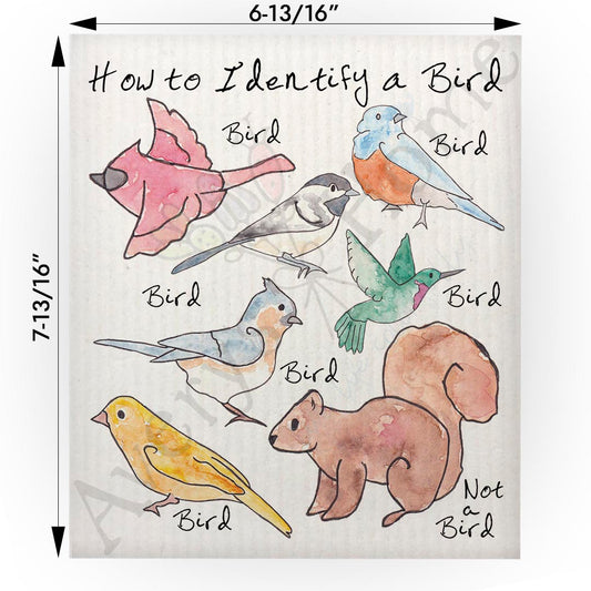 How to Identify Birds Swedish Cloth