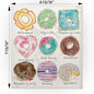 Donut Flavors Swedish Cloth