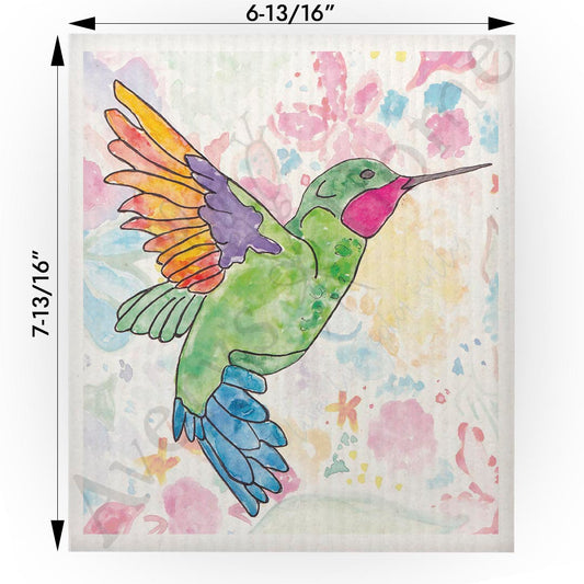 Ruby-throated Hummingbird Swedish Cloth