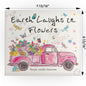 Earth Laughs in Flowers Swedish Cloth