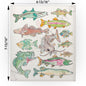 Freshwater Fishing Swedish Cloth