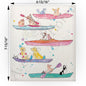Dogs & Cats Kayaking Swedish Cloth