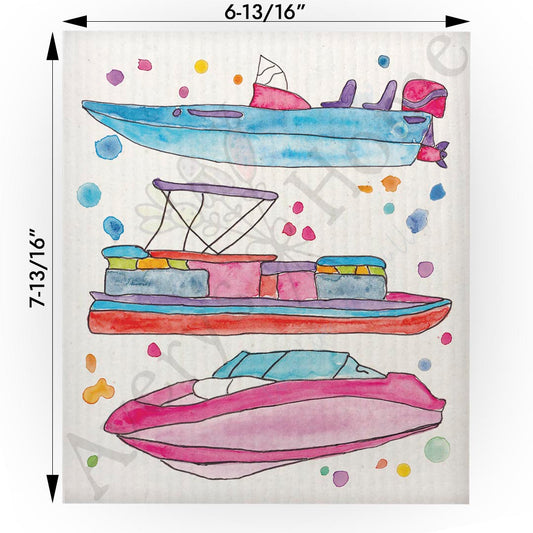 Any Boat Day Swedish Cloth