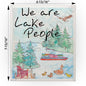 We Are Lake People Swedish Cloth