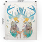 Deer Mountain Landscape Swedish Cloth