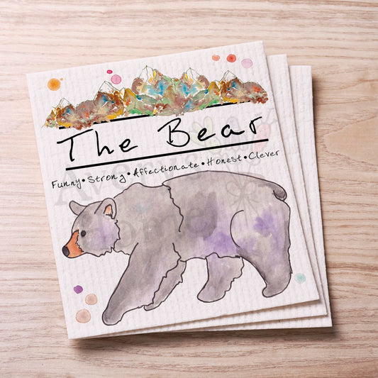 The Mountain Bear Swedish Cloth