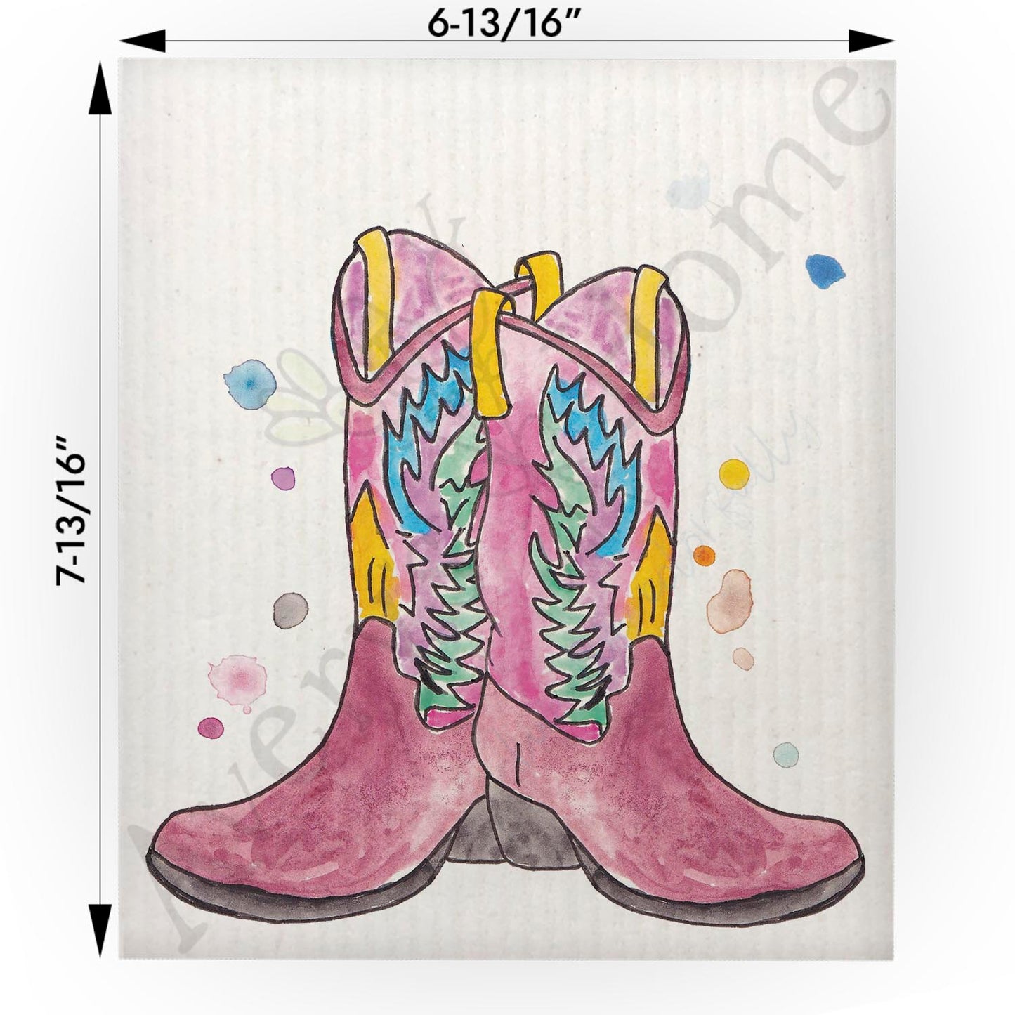 Confidence & Cowboy Boots Swedish Cloth