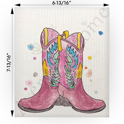 Confidence & Cowboy Boots Swedish Cloth