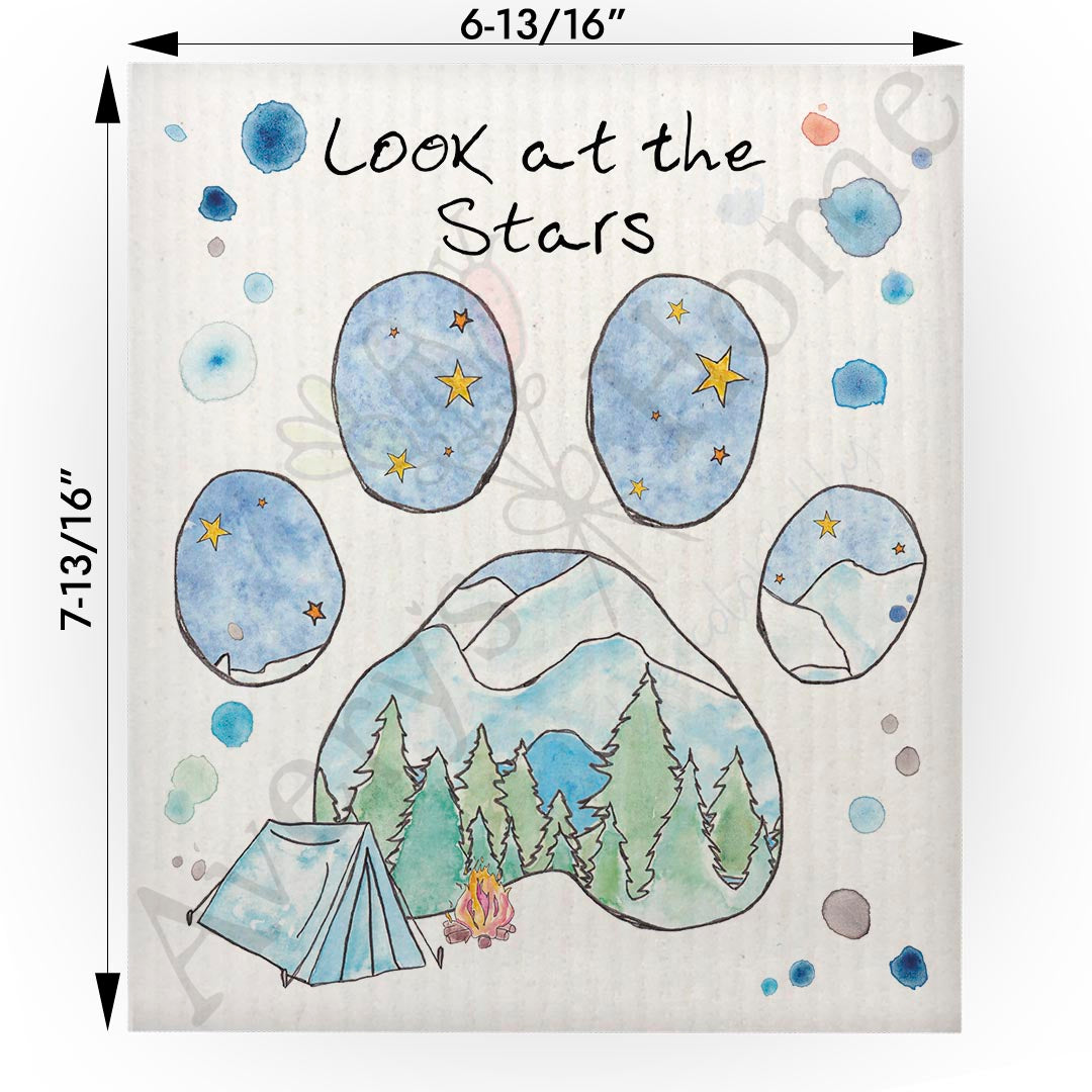 Look at the Stars Swedish Cloth