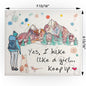 Hike Like a Girl Swedish Cloth