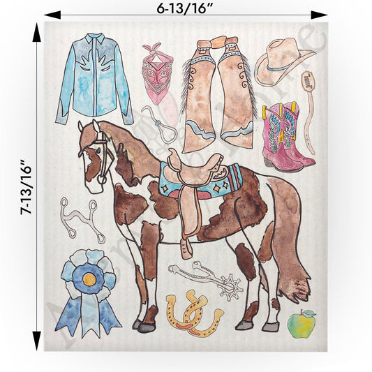 Western Riding Swedish Cloth