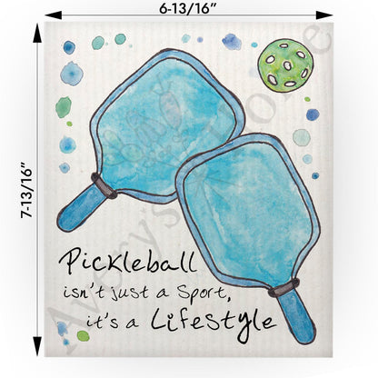 Pickleball... It's a Lifestyle Swedish Cloth