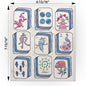 Mahjong Tiles Swedish Cloth