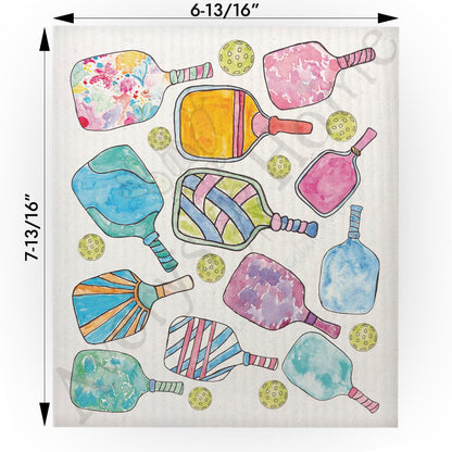 Pickleball Paddles Swedish Cloth
