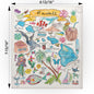 Hawaii Map Swedish Cloth