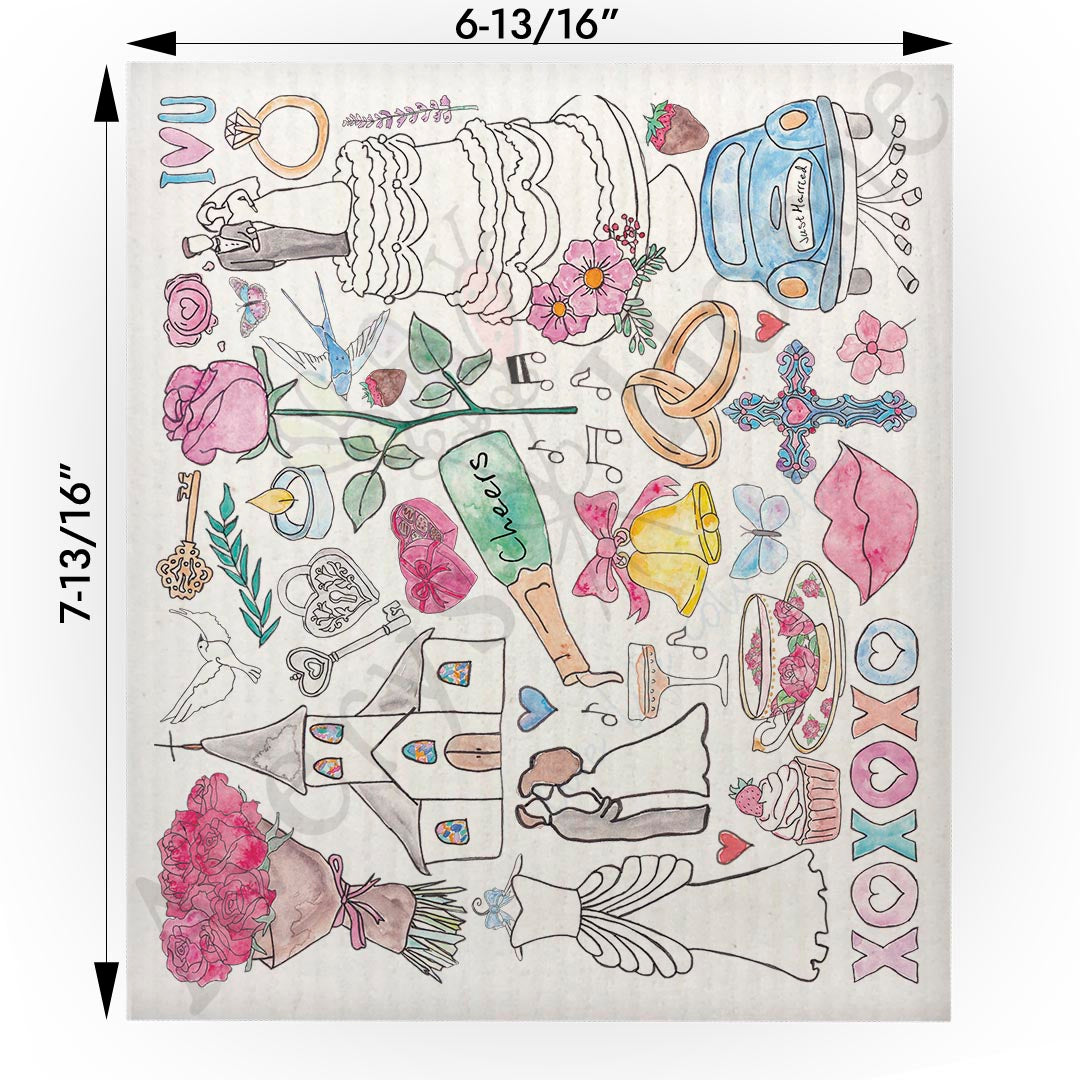 Wedding Day Celebration Swedish Cloth