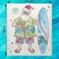 Mele Kalikimaka Swedish Dishcloth – Santa’s Island Escape