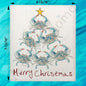 Crab Christmas Tree Swedish Dishcloth – Shell Yeah, It’s the Holidays