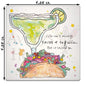 Tacos & Tequila Stone Coaster
