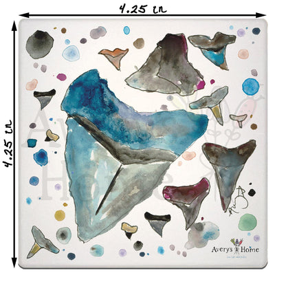 Shark Teeth Stone Coaster