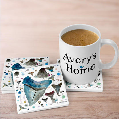 Shark Teeth Stone Coaster