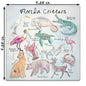 Florida Critters Stone Coaster
