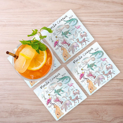 Florida Critters Stone Coaster