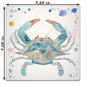 Blue Crab Stone Coaster