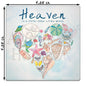 Heaven at the Beach Stone Coaster