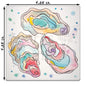 Oyster Shells Stone Coaster