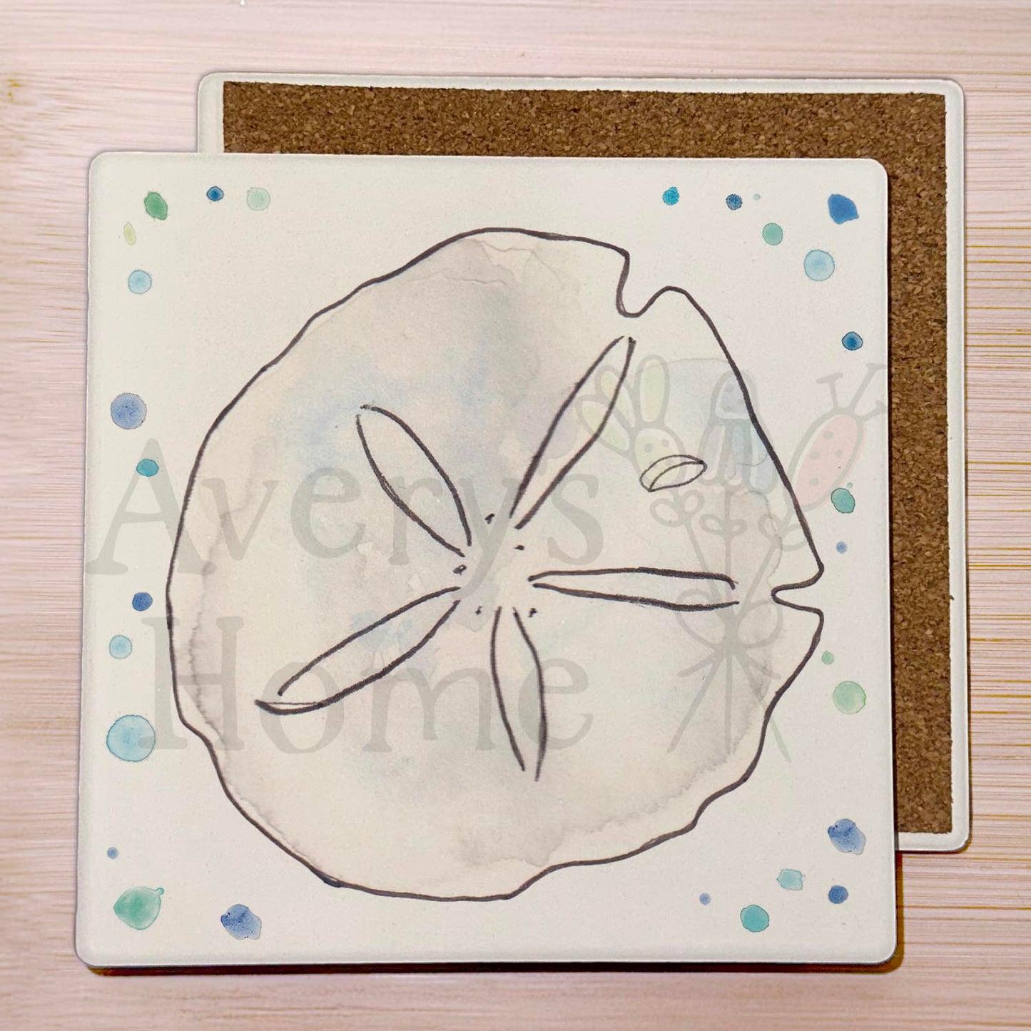 Sand Dollar Stone Coaster