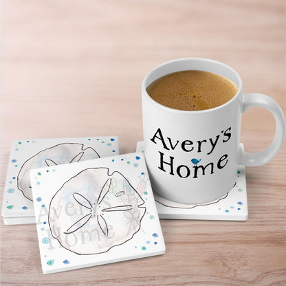 Sand Dollar Stone Coaster