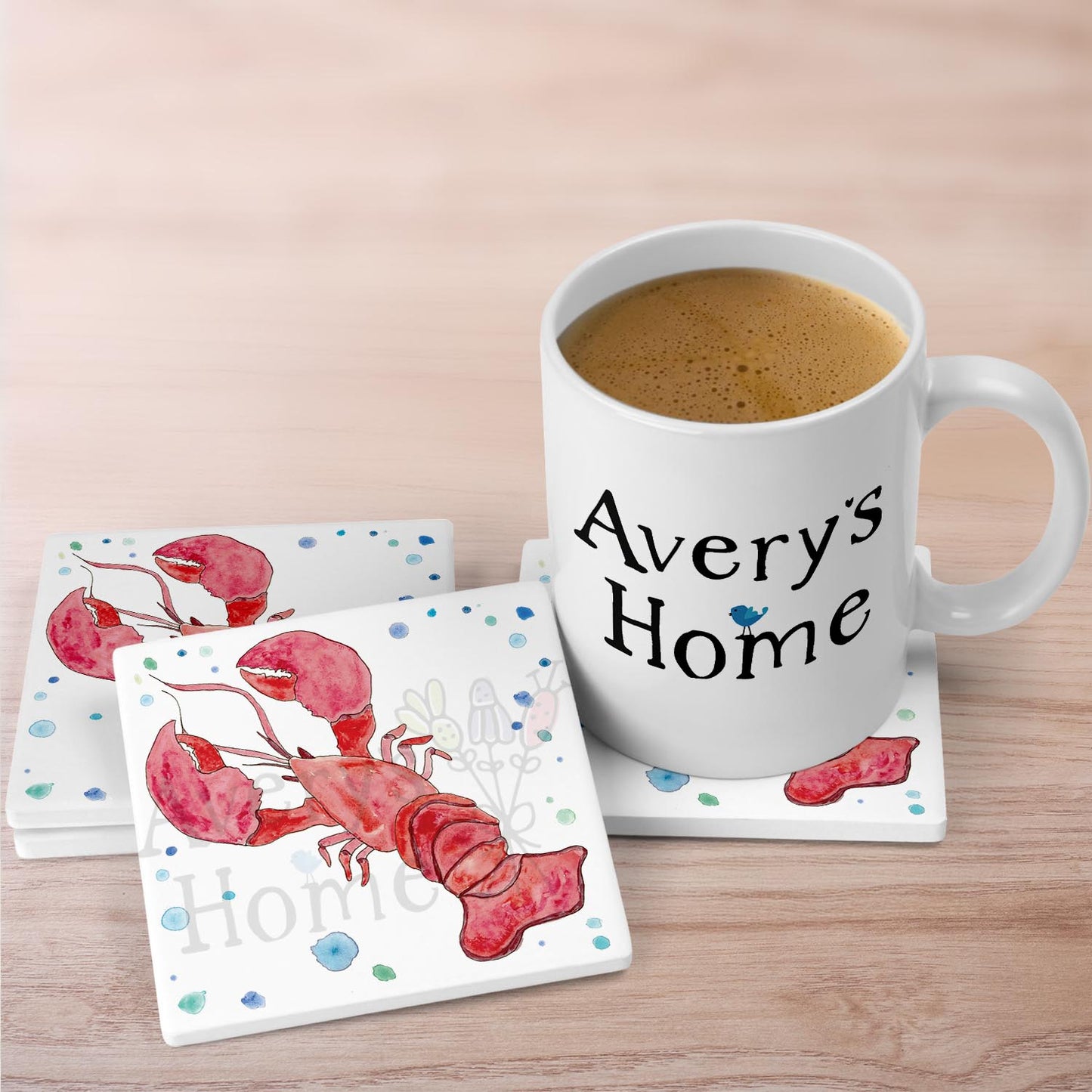 Lobster Stone Coaster