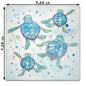 Baby Sea Turtles Walking Stone Coaster