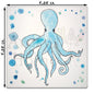 Blue Octopus Stone Coaster