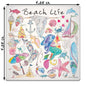 Beach Life Stone Coaster