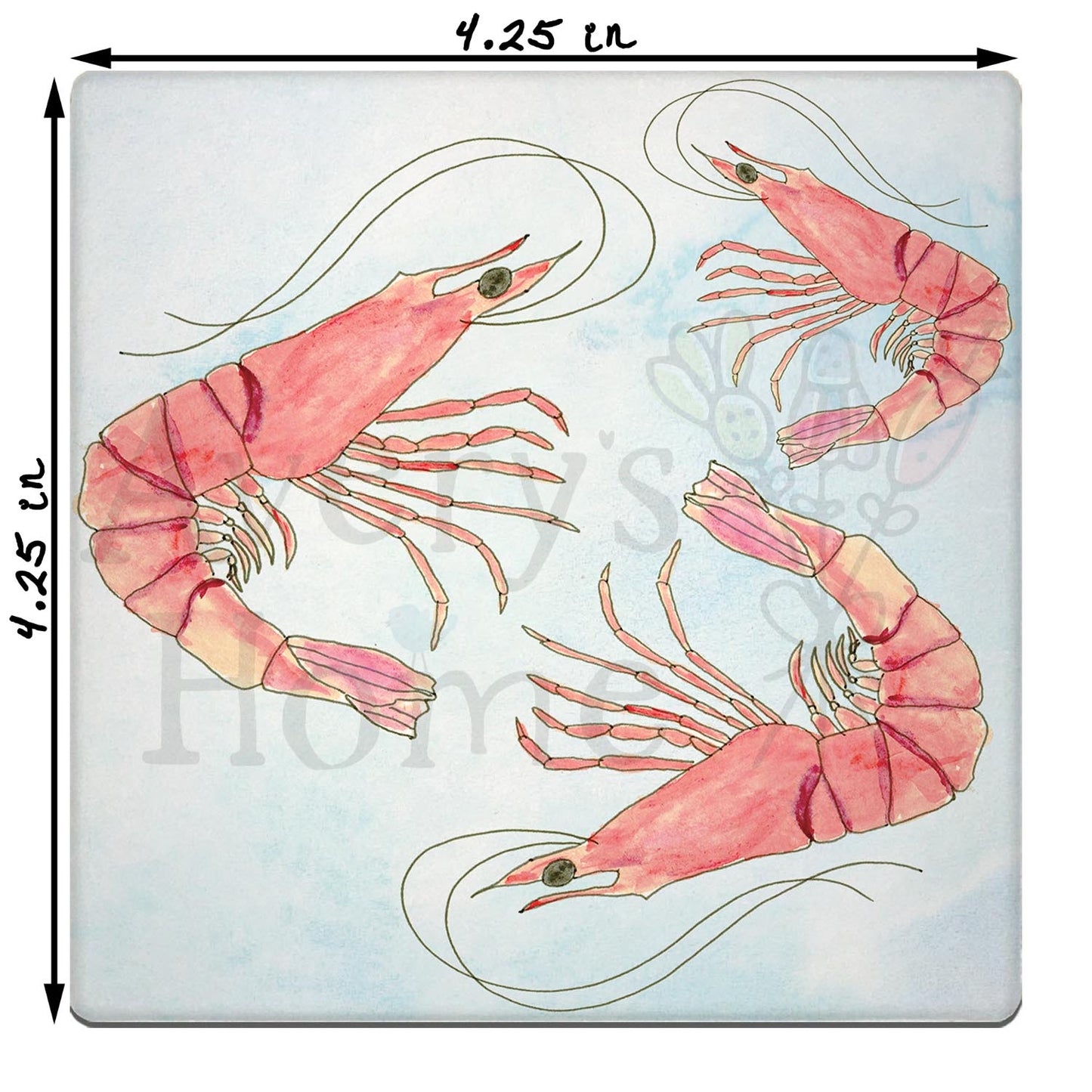 Shrimp Stone Coaster