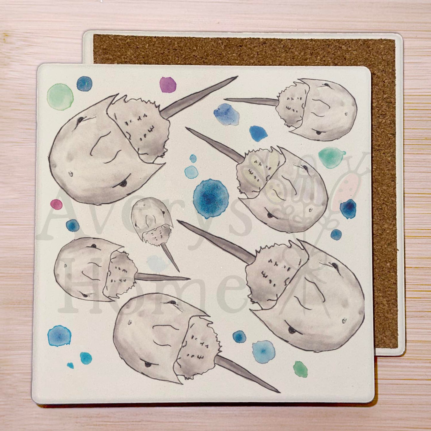 Horseshoe Crab Stone Coaster