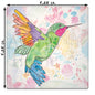Ruby-throated Hummingbird Stone Coaster