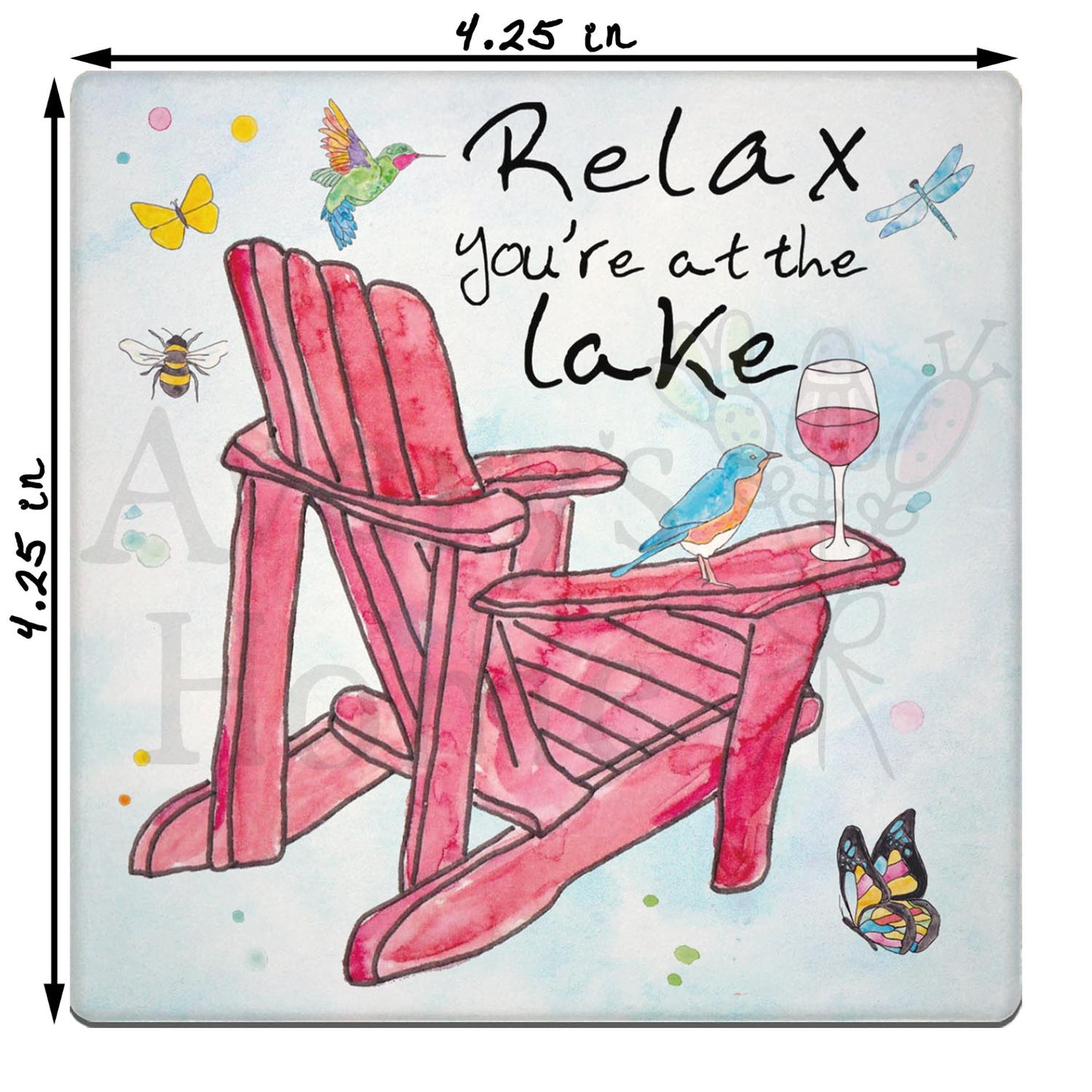 Relax at the Lake Stone Coaster