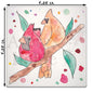 Cardinal Couple Stone Coaster