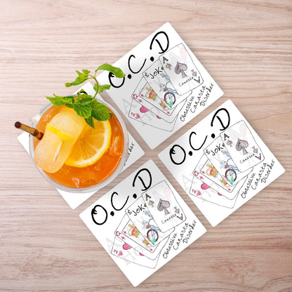 Obsessive Canasta Disorder Stone Coaster
