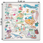 California Map Stone Coaster