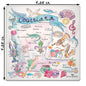 Louisiana Map Stone Coaster