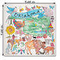 Oklahoma Map Stone Coaster