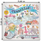 Tennessee Map  Stone Coaster